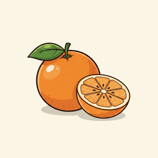 orange, برتقالة