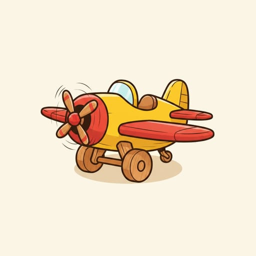 toy plane, avión de juguete