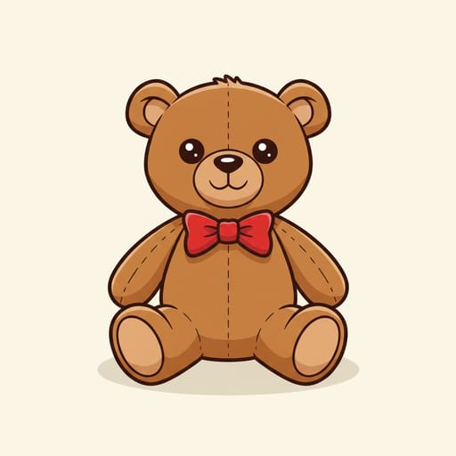 teddy bear, دب محشو