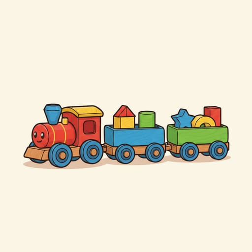 toy train, tren de juguete